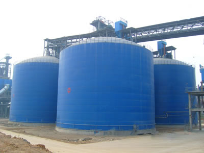 大田镇水泥钢板库改造