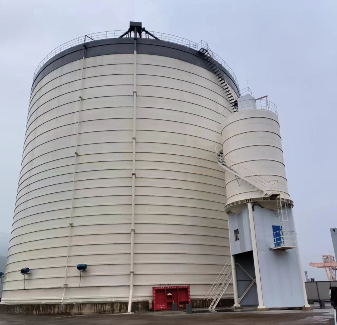 大田镇10万吨水泥钢板库